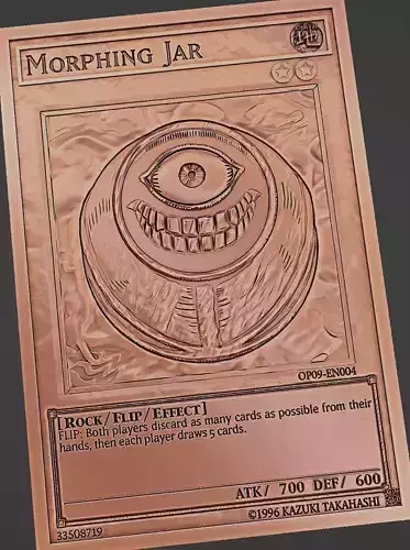 morphin jar - yugioh 3D print model