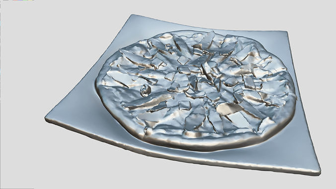 Pizza 3D model 7