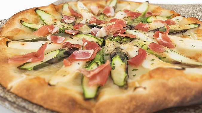 Pizza 3D model 5