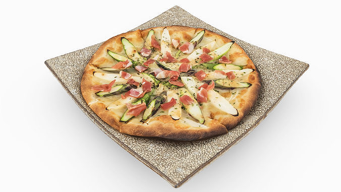 Pizza 3D model 4