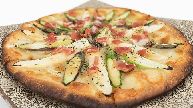 Pizza 3D model 3
