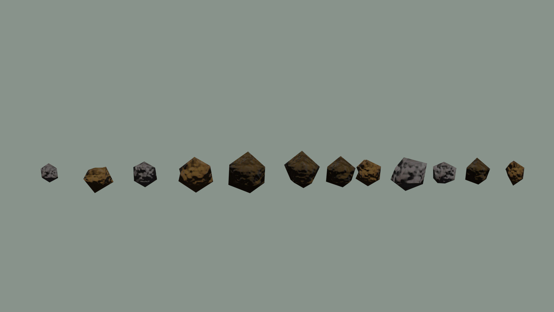 low poly nature collection 01 Low-poly 3D model_4
