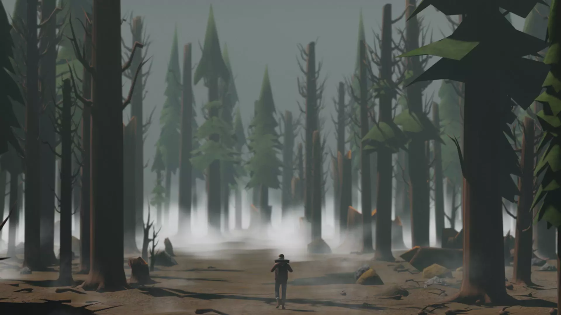 low poly nature collection 01 Low-poly 3D model_0