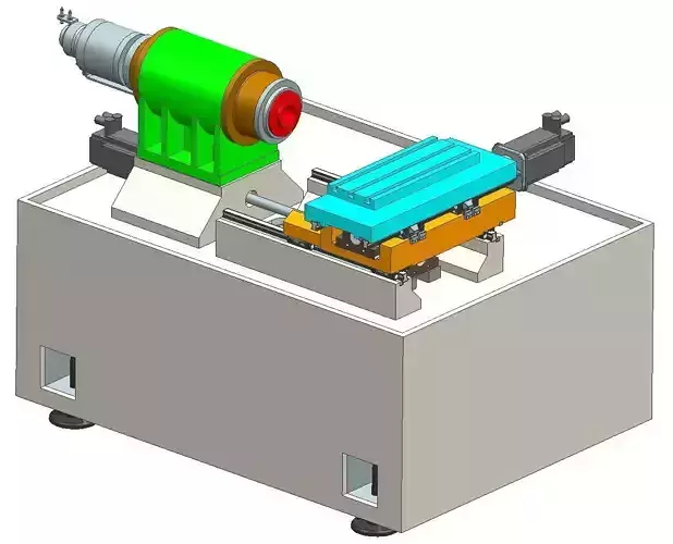 CNC Turning Machine 3D model