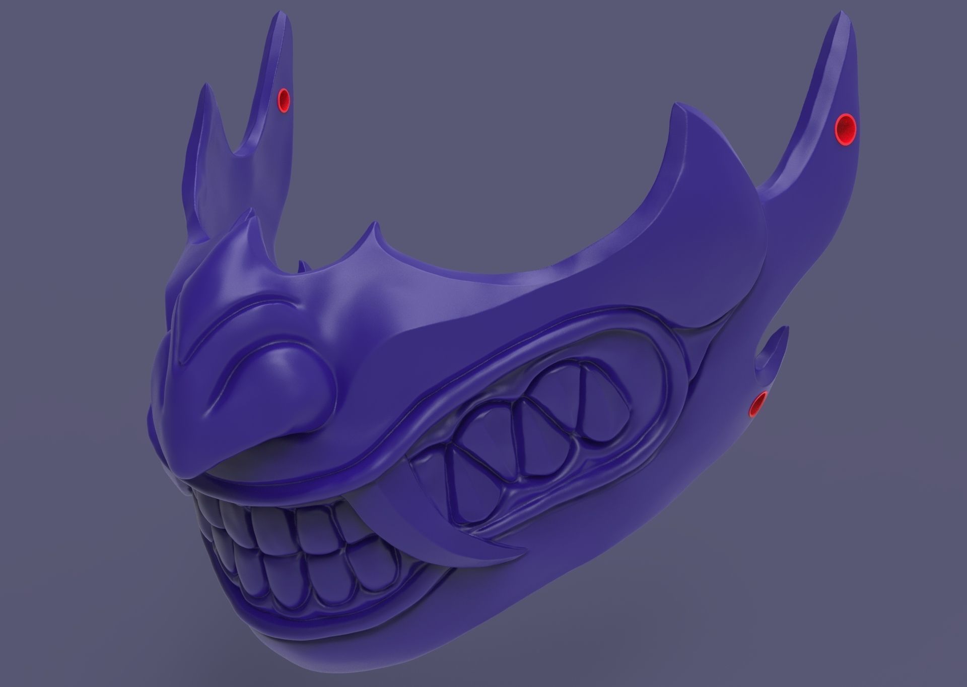 Fortnite mask sypherpk 3D print model_1