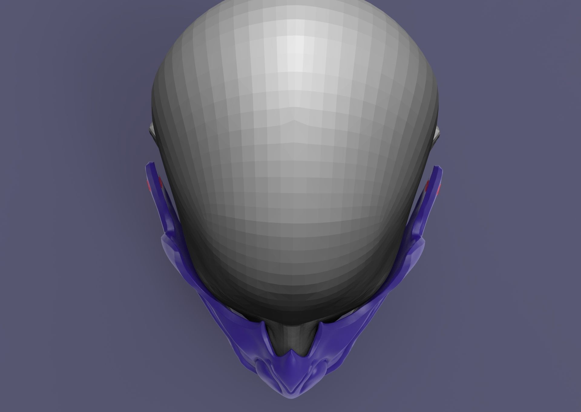 Fortnite mask sypherpk 3D print model_12