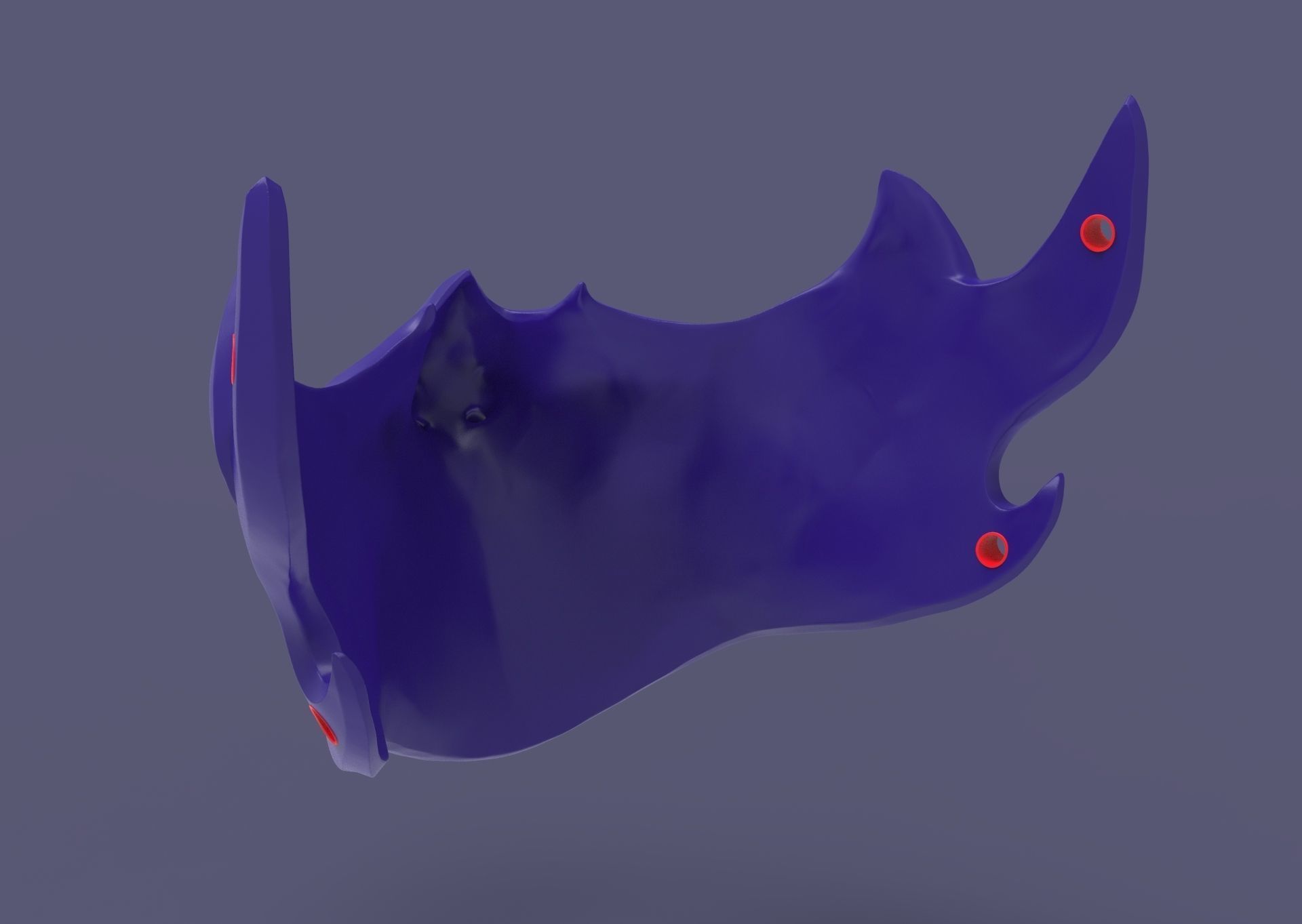 Fortnite mask sypherpk 3D print model_4