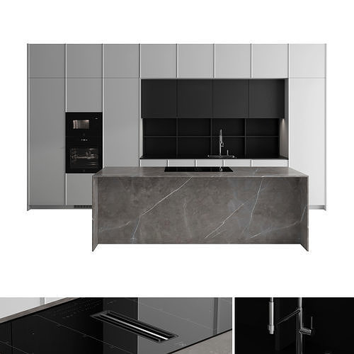 Kitchen set 35 3D model