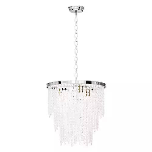 close to ceiling crystal chandelier