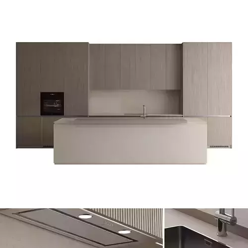 Kitchen set 38 3D model