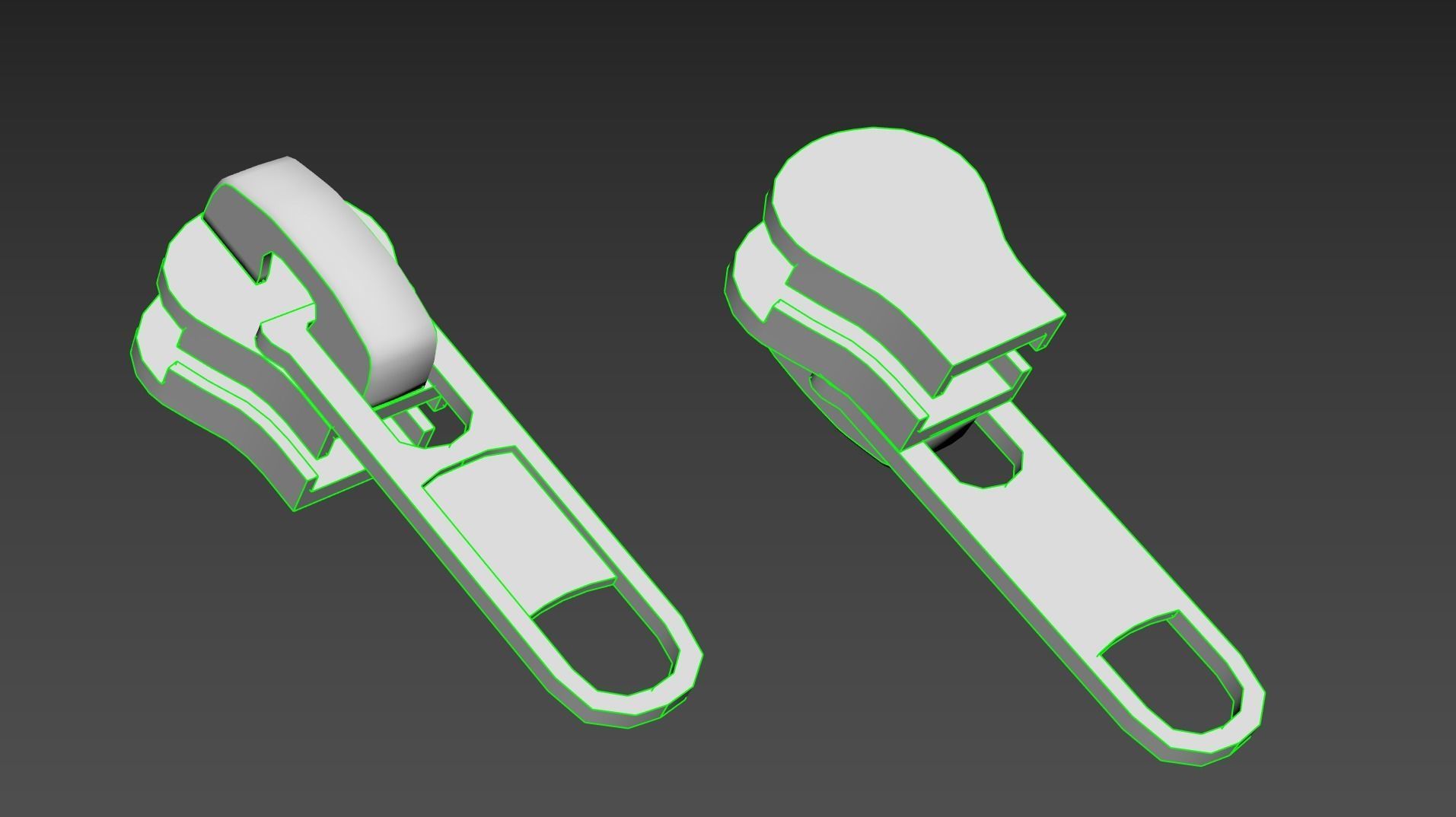Zipper Slider 03 3D model_14