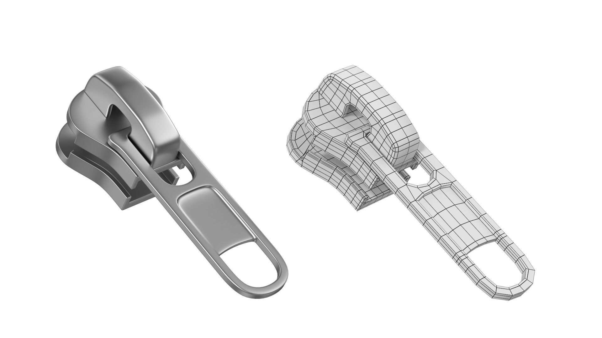 Zipper Slider 03 3D model_2
