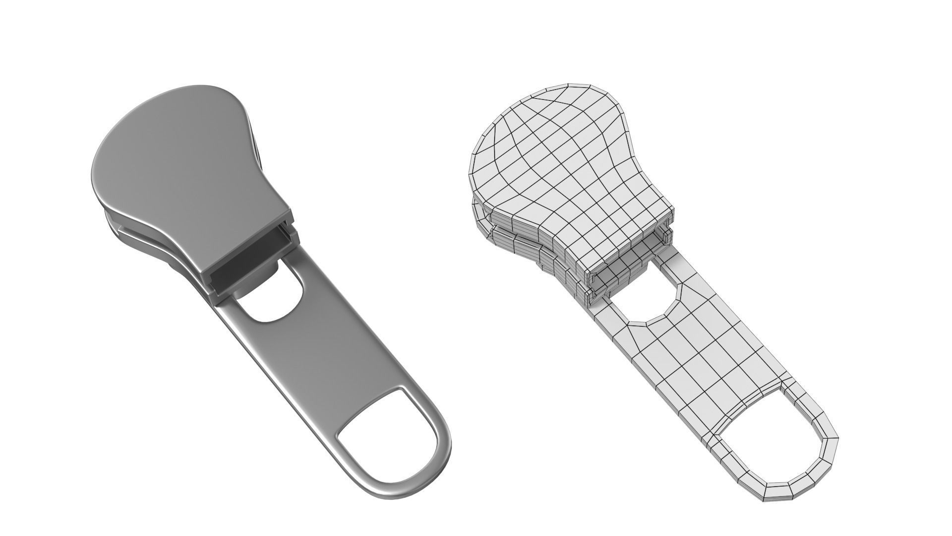 Zipper Slider 03 3D model_7