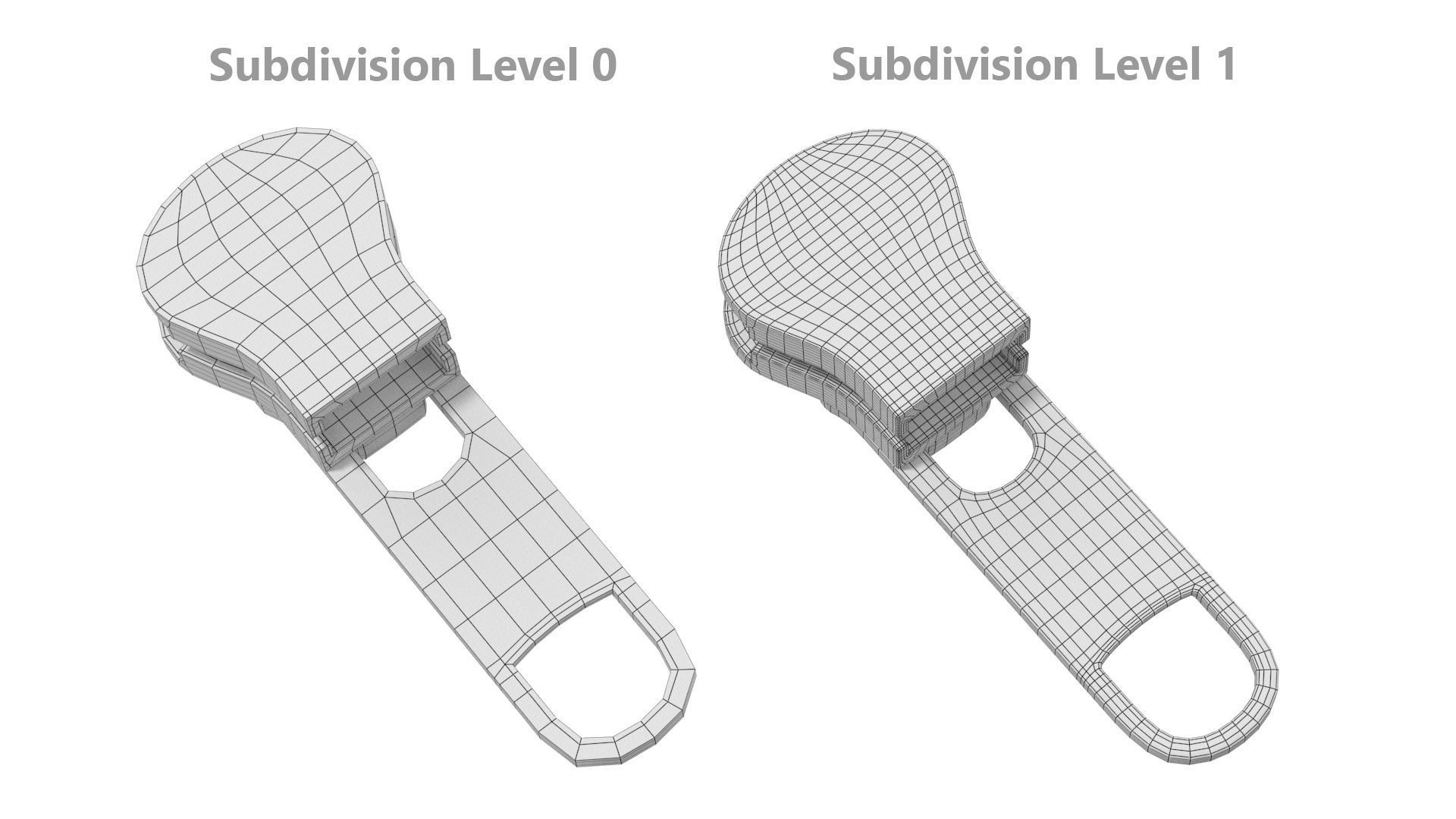 Zipper Slider 03 3D model_20