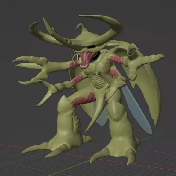 herculeskabuterimon 3D print model_0