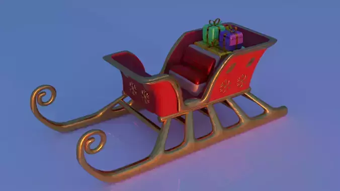 Santa Claus sleigh