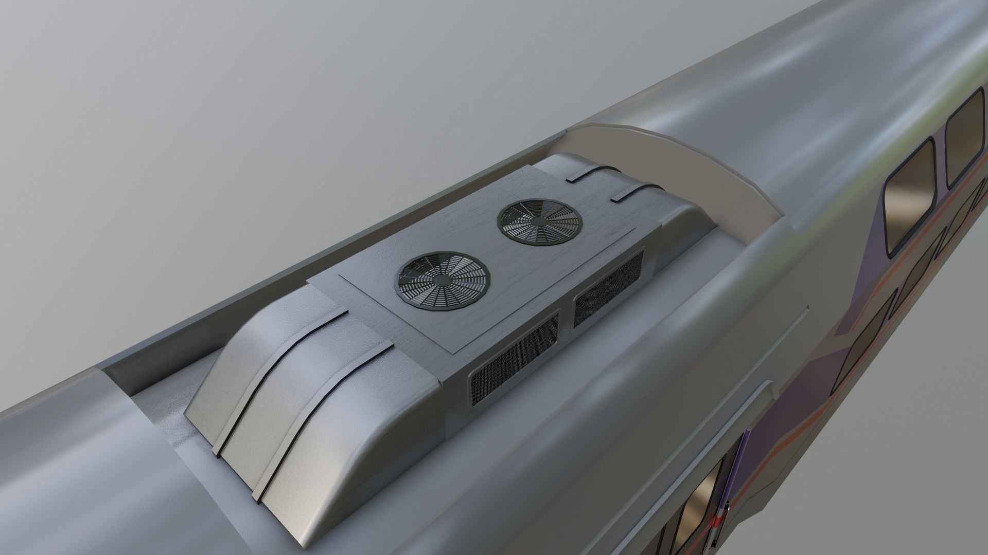 Puma v4 Double Deck EMU Train 3D 3D model_5