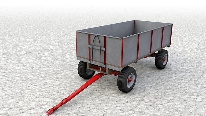 Montgomery Ward Wagon 3D model