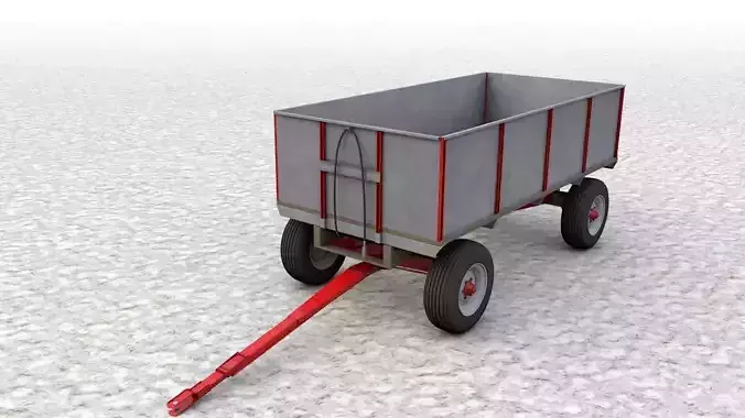 Montgomery Ward Wagon 3D model