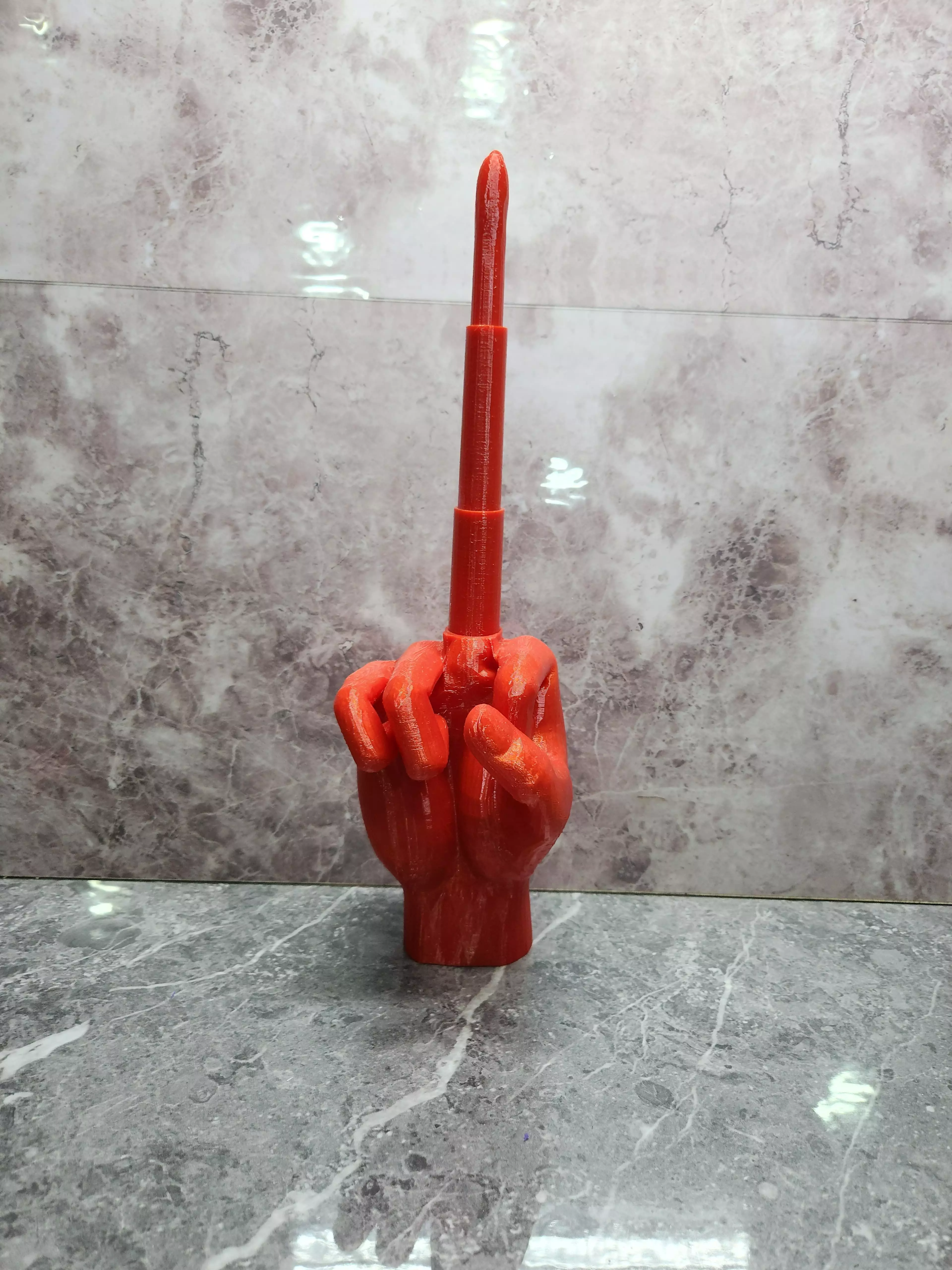 PRINT-IN-PLACE COLLAPSIBLE MIDDLE FINGER 3D print model_0