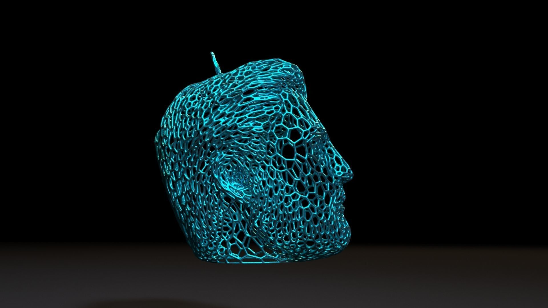 Captain America Christmas tree decoration 3D print model_5