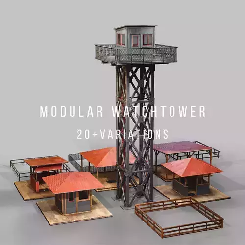Game-ready Watchtower Set 2