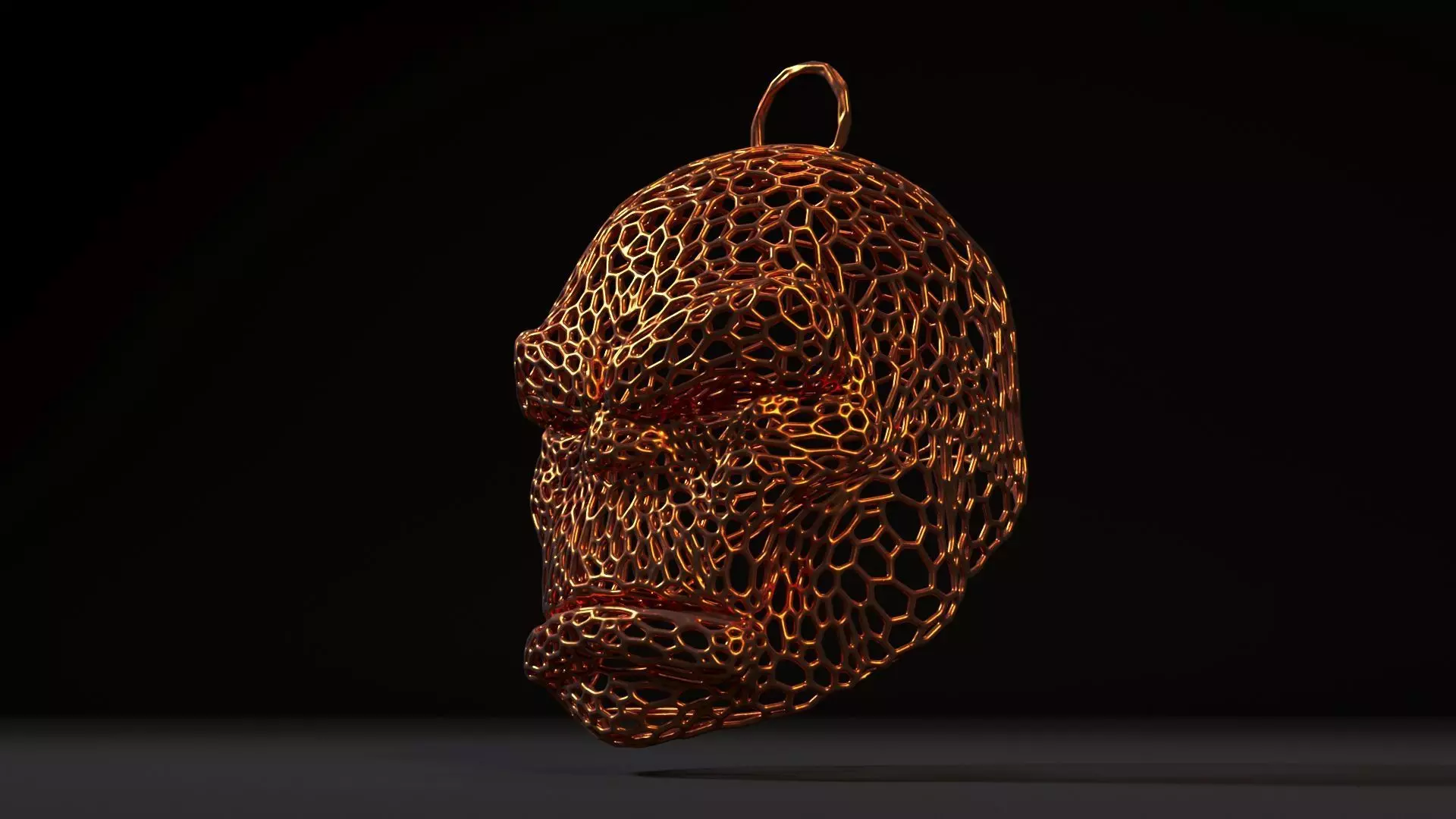 Thing Christmas tree decoration 3D print model_0