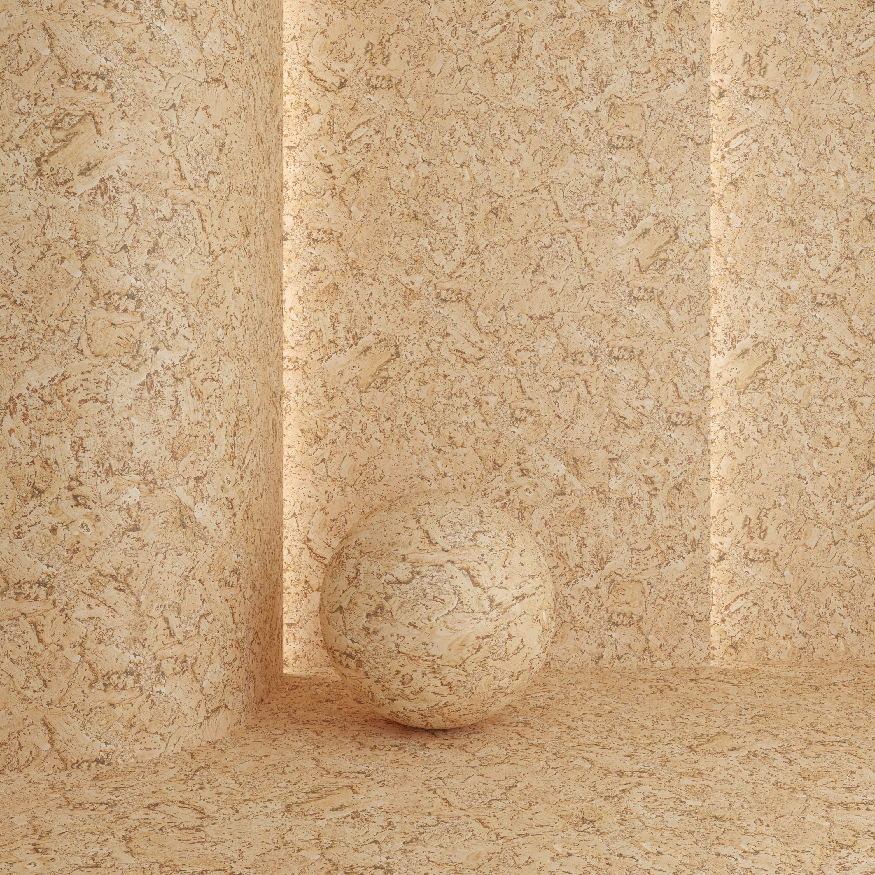 Wood materials Cork - 7 colors - set 14 Texture_4