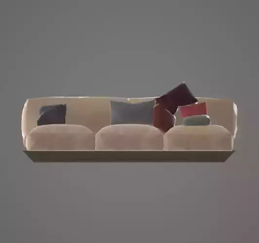 Soft cozy sofa
