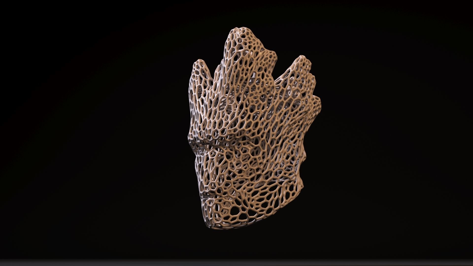 Groot Christmas tree decoration 3D print model_9