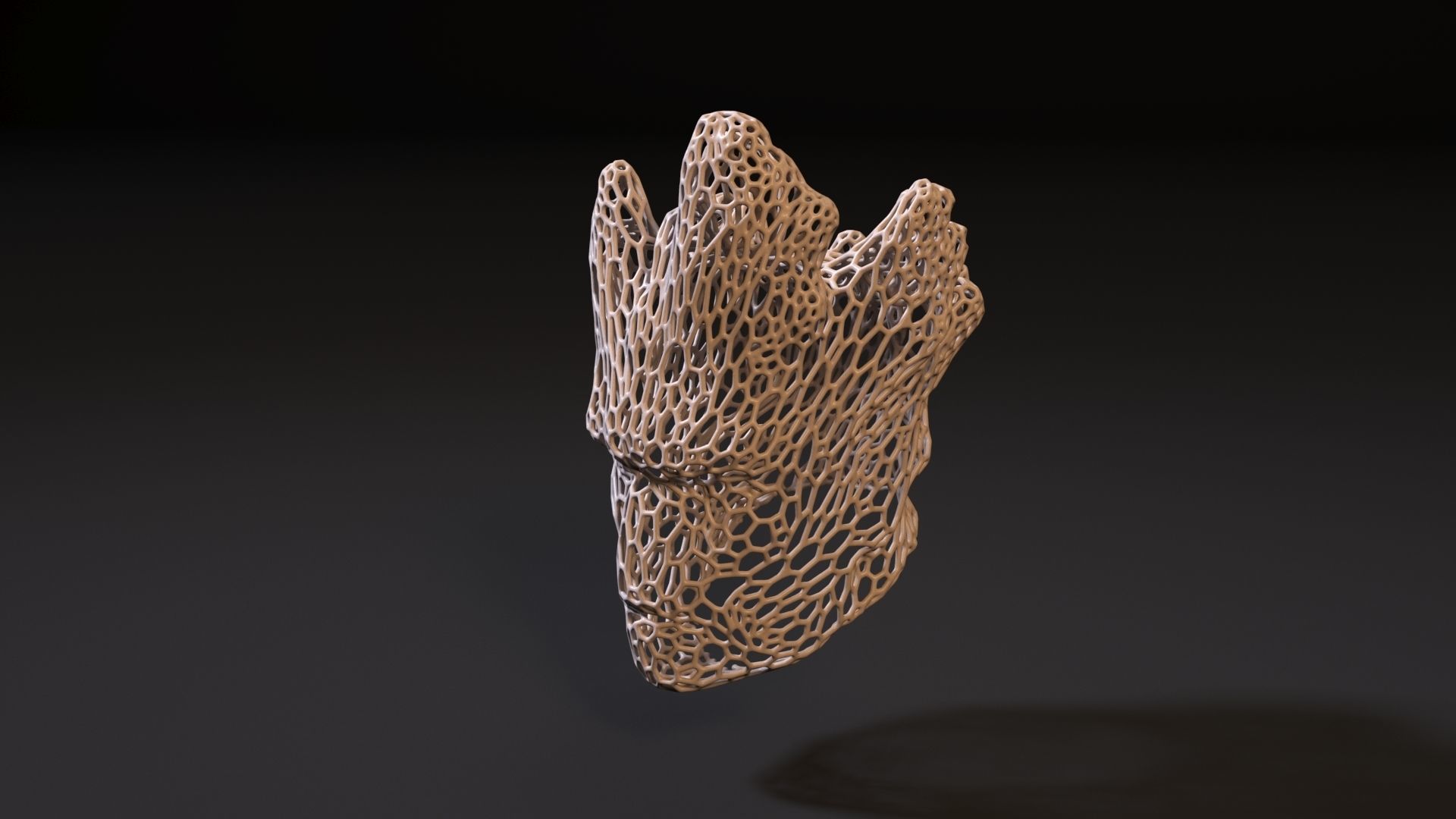 Groot Christmas tree decoration 3D print model_1