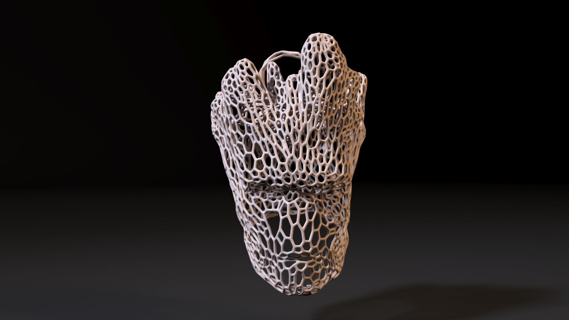 Groot Christmas tree decoration 3D print model_7