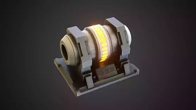 sci-fi stylized reactor 