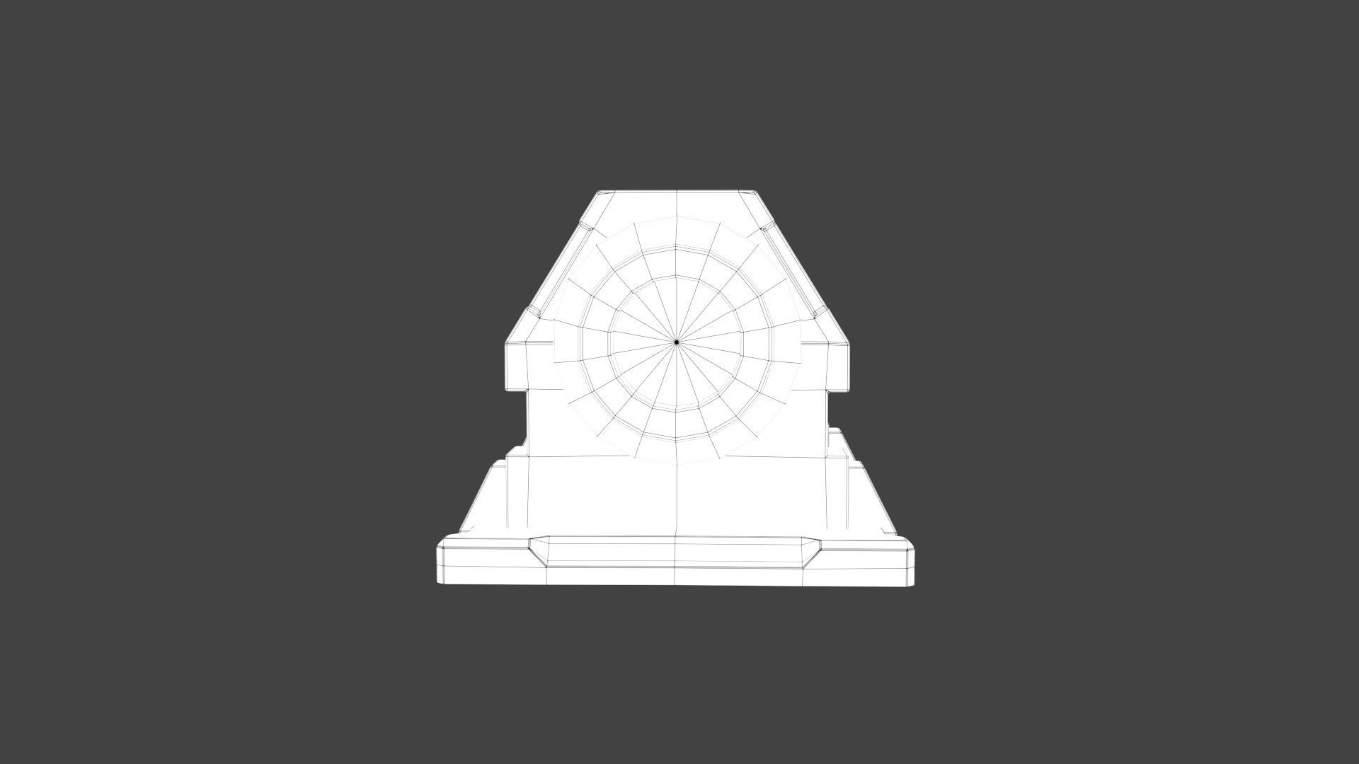sci-fi stylized reactor  Low-poly 3D model_14
