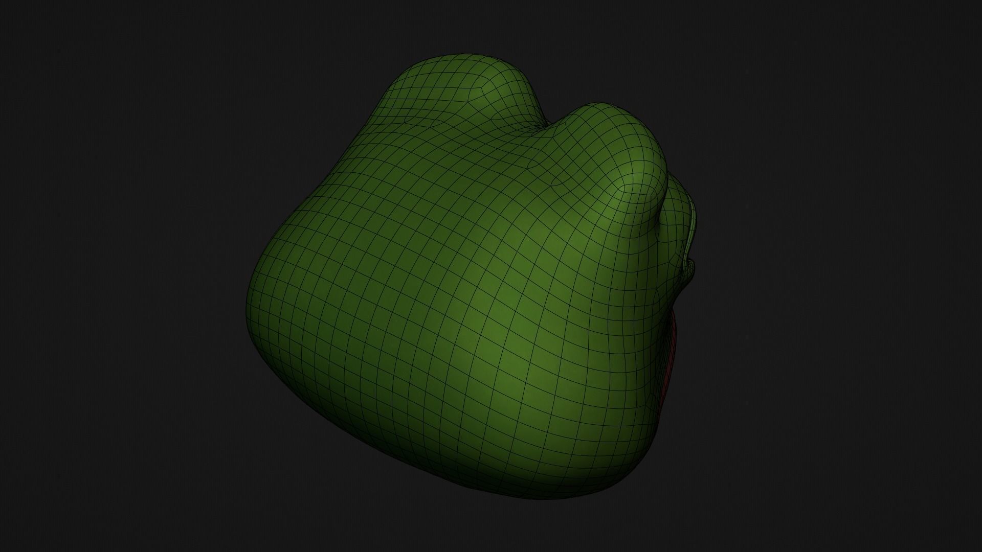 3D model Pepe the Frog - Angry Pepe Expression VR / AR / low-poly | CGTrader