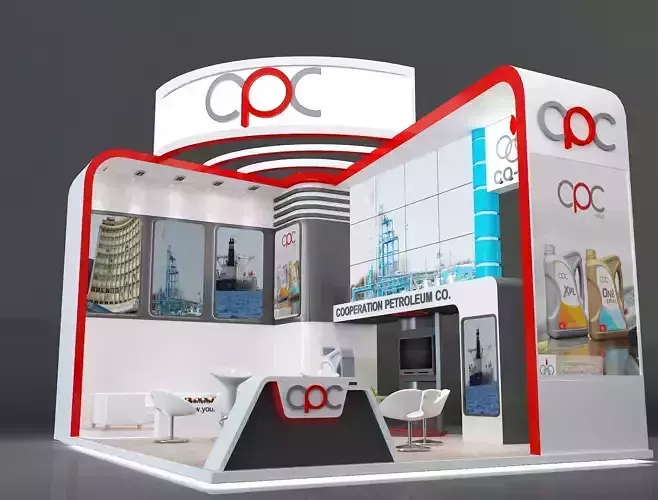 model Booth Exhibition Stand a229a