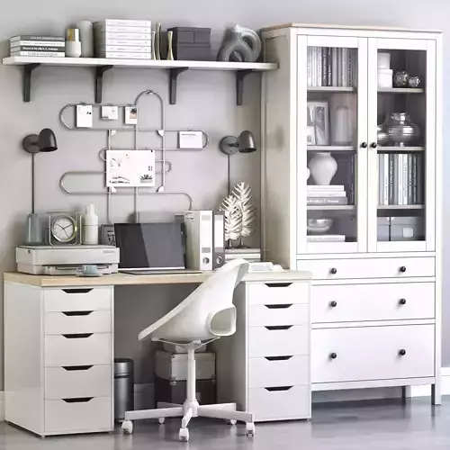 Office workplace 127 3D model