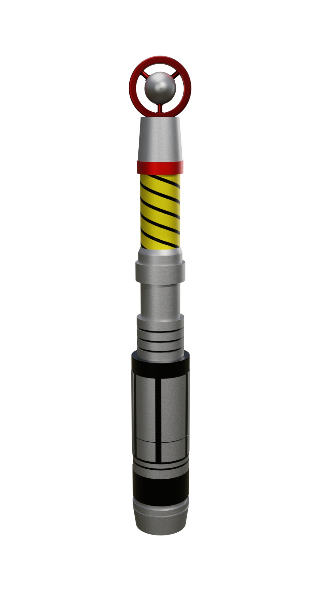 1970s Sonic Screwdriver Doctor Who 60TH Anniversary Celebration 3D model_7
