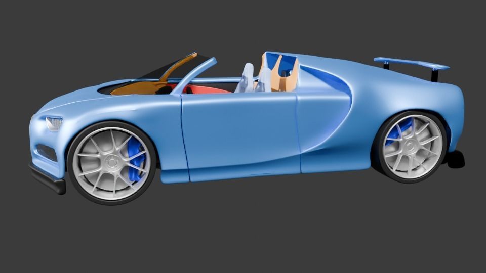 Sport Car Redemption 3D model | CGTrader