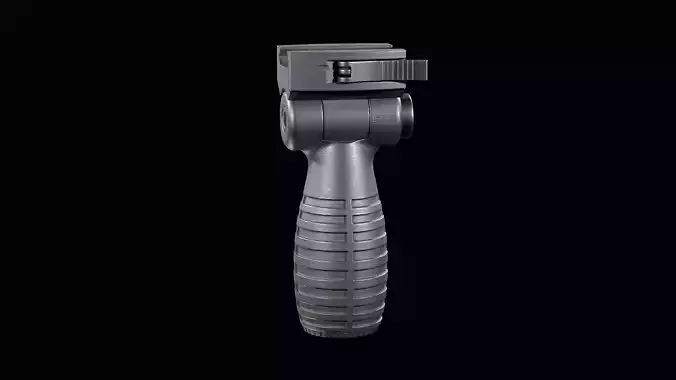 FAB DEFENSE T FS Tactical Horizontal Vertical Grip Low-poly 3D model