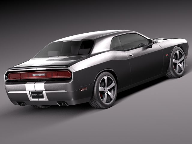 Dodge Challenger SRT8 3 3D model_5