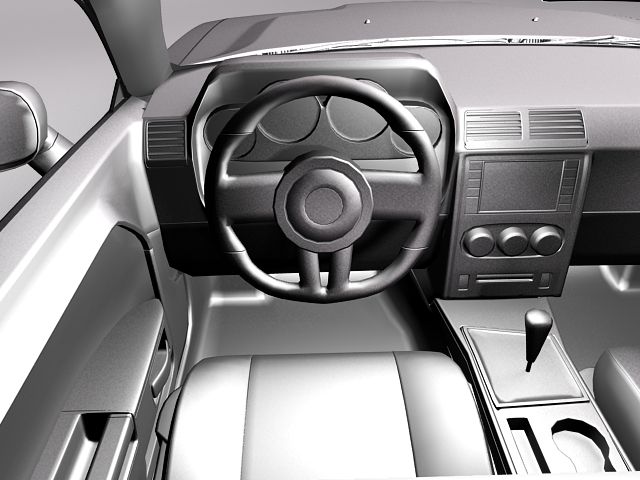 Dodge Challenger SRT8 3 3D model_8