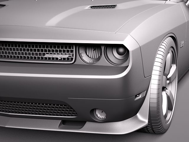 Dodge Challenger SRT8 3 3D model_11