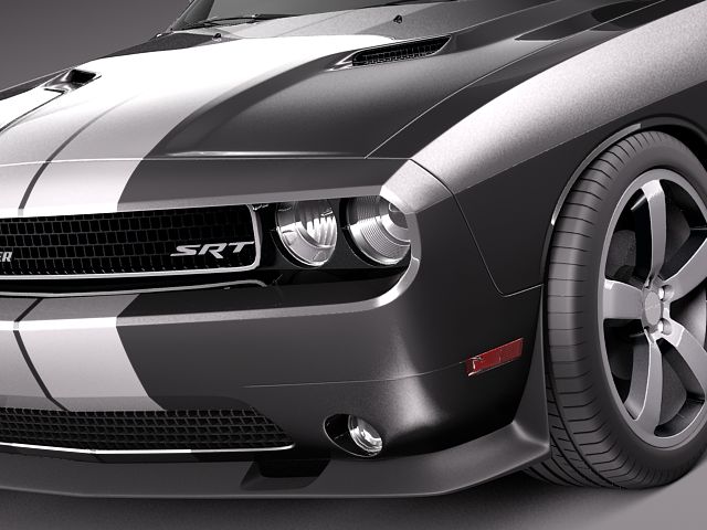Dodge Challenger SRT8 3 3D model_2