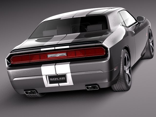 Dodge Challenger SRT8 3 3D model_4