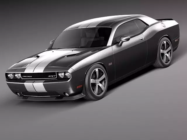 Dodge Challenger SRT8 3 3D model_0