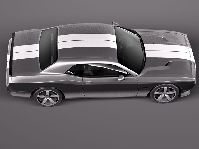 Dodge Challenger SRT8 3 3D model_7
