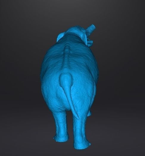 PLATYBELODON FIGURE MINIATURE MODEL CREATURE MONSTER DND RPG 3D print model_1
