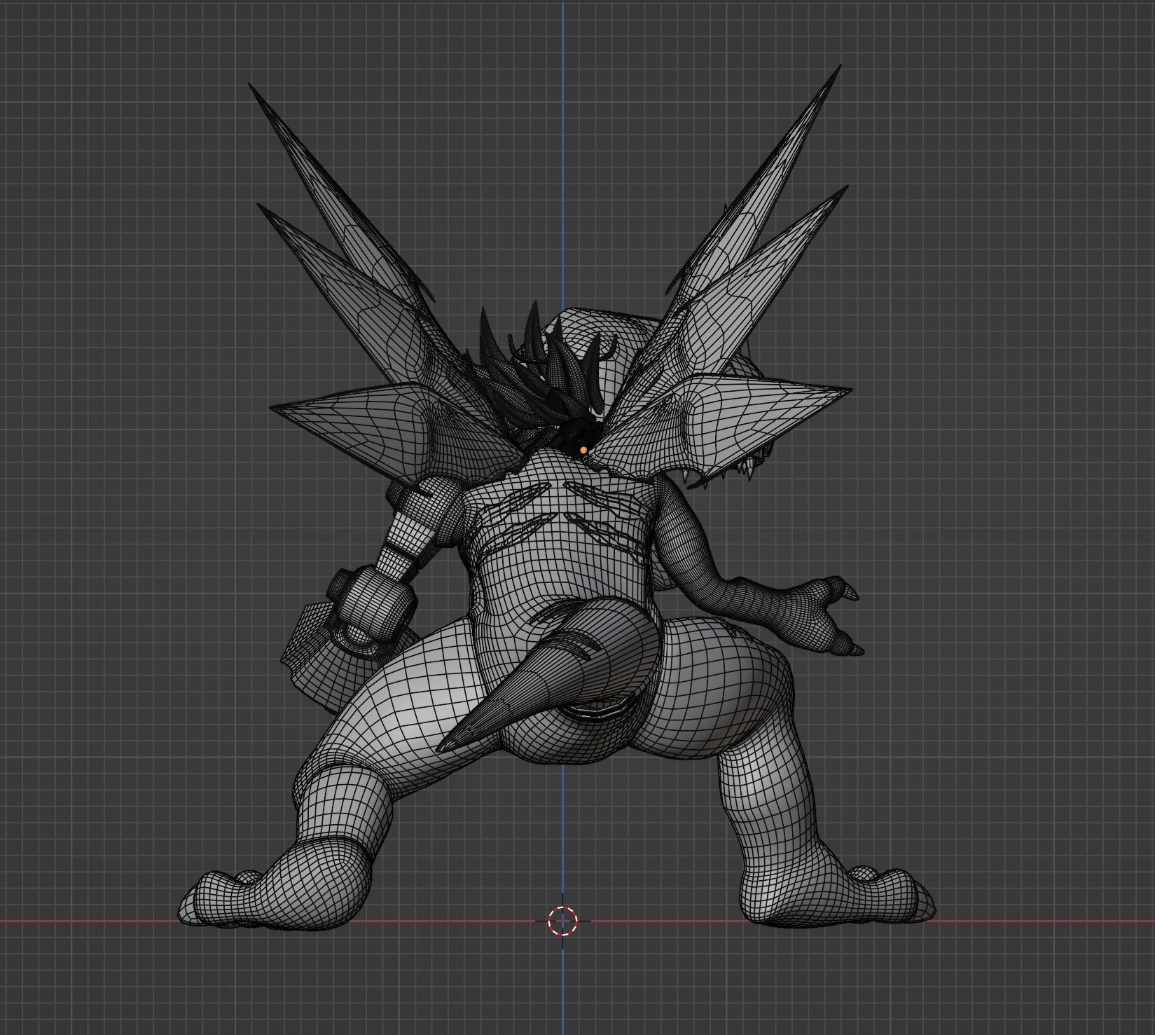 MetalGreymon - Digimon 3D model_12