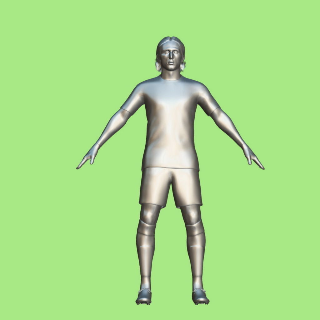 T-Pose Rigged Modric Real Madrid 23-24 3D model_2